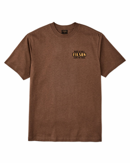 Filson Men Short Sleeve Hoot Graphic T-shirt (frontier) - Partridge / Hoot