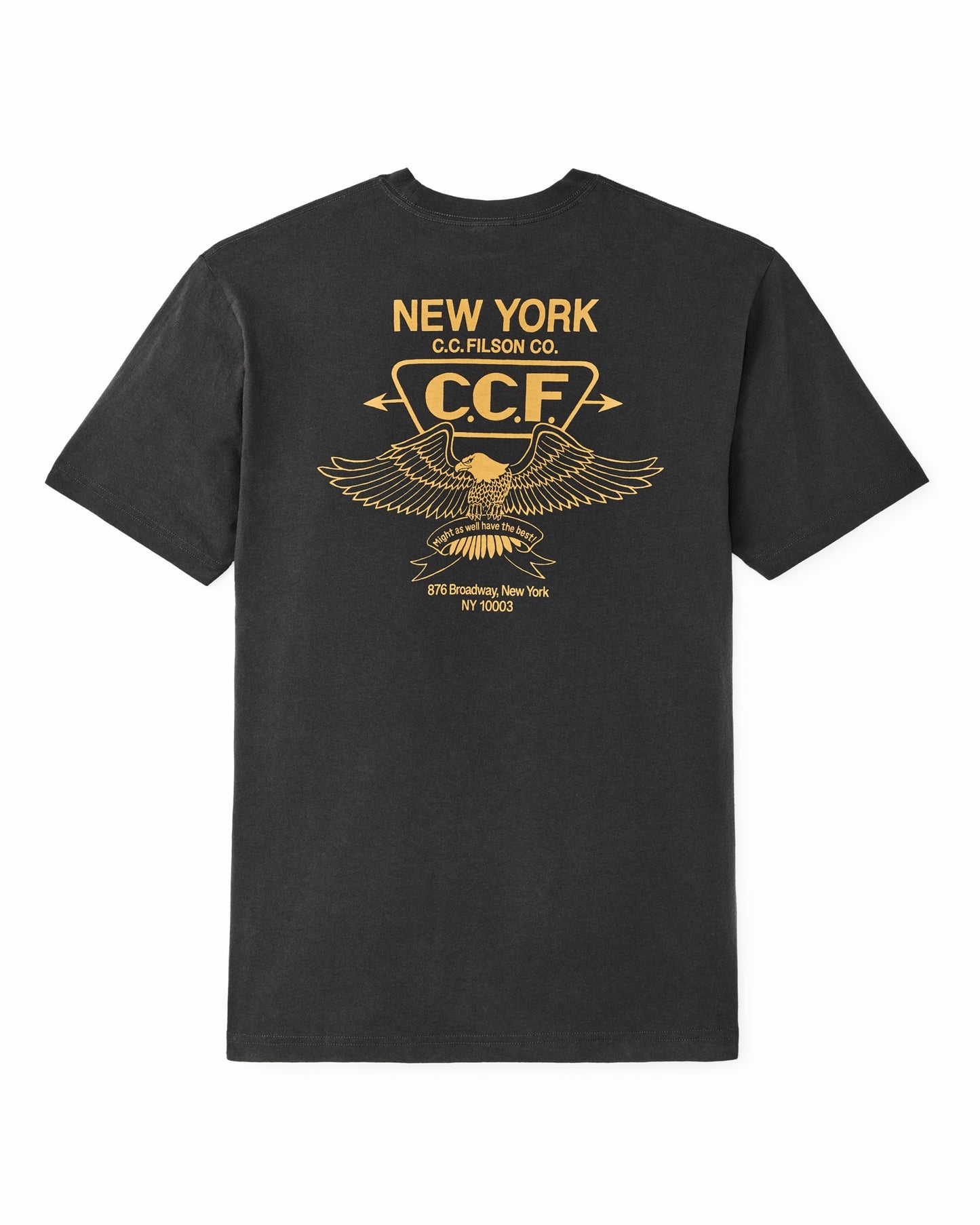 Filson Men NYC Graphic T-Shirt - Black