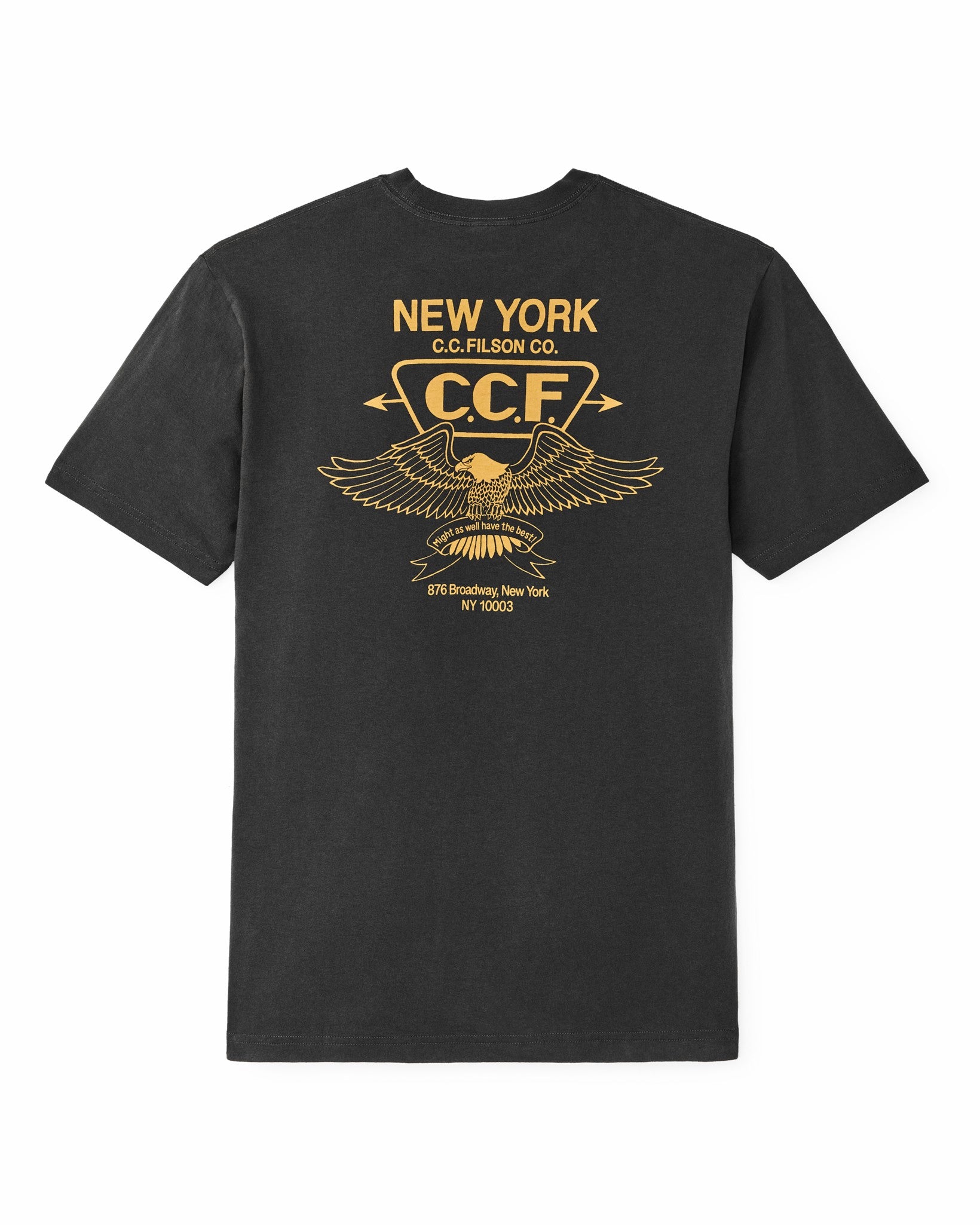 Filson Men NYC Graphic T-Shirt - Black
