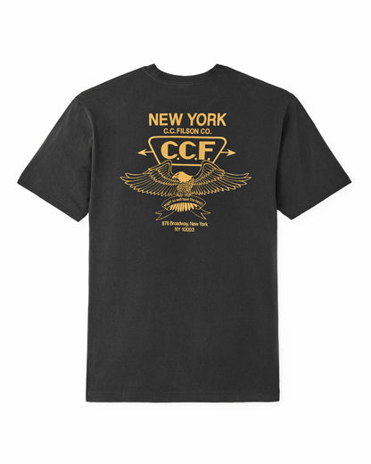 Filson Men NYC Graphic T-Shirt - Black