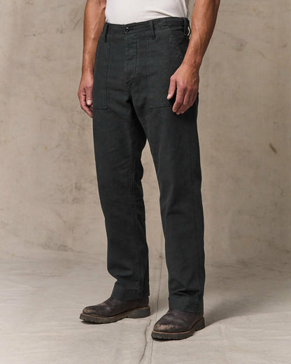 Filson Men Field Supply Pants - Washed Faded Black