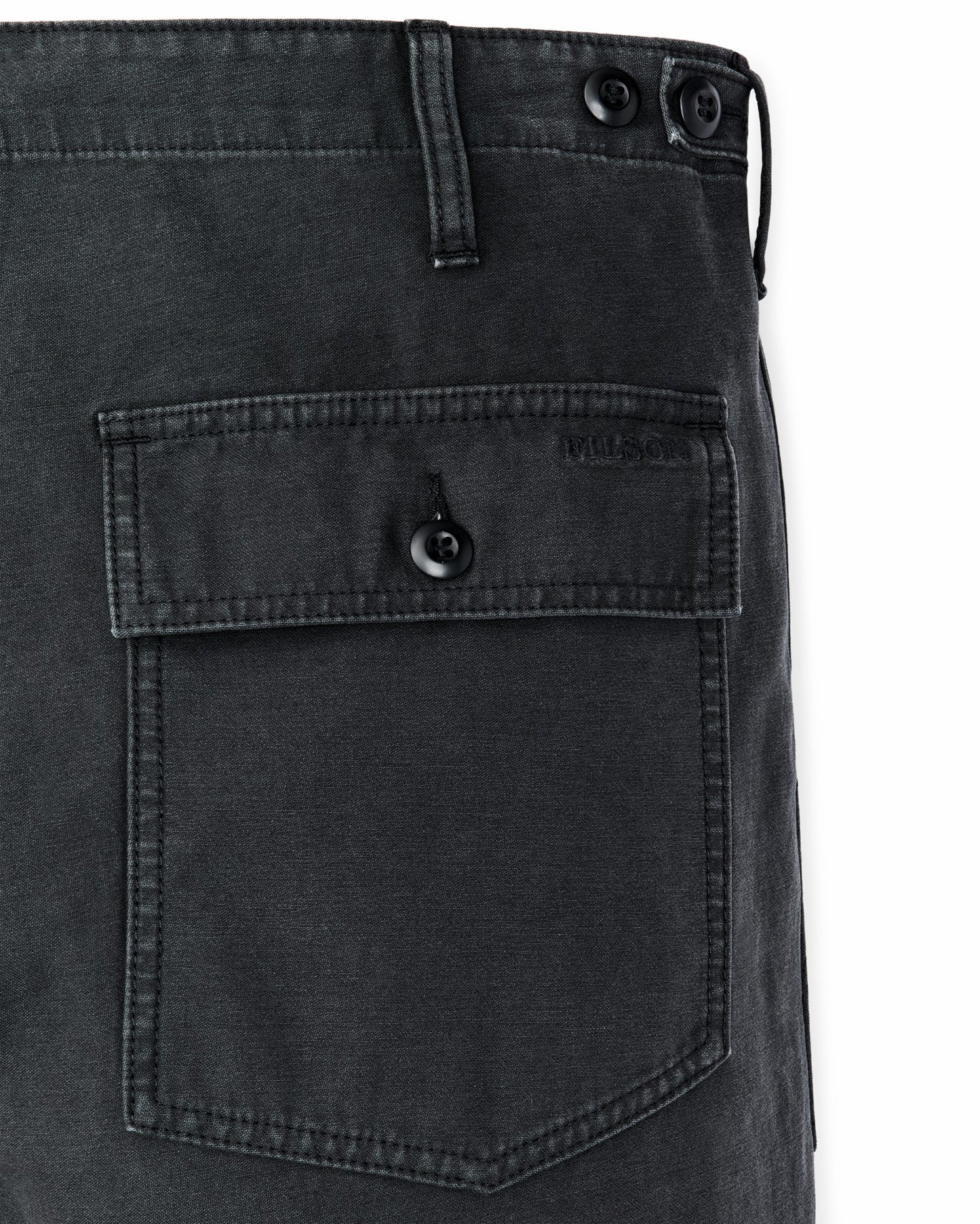 Filson Men Field Supply Pants - Washed Faded Black