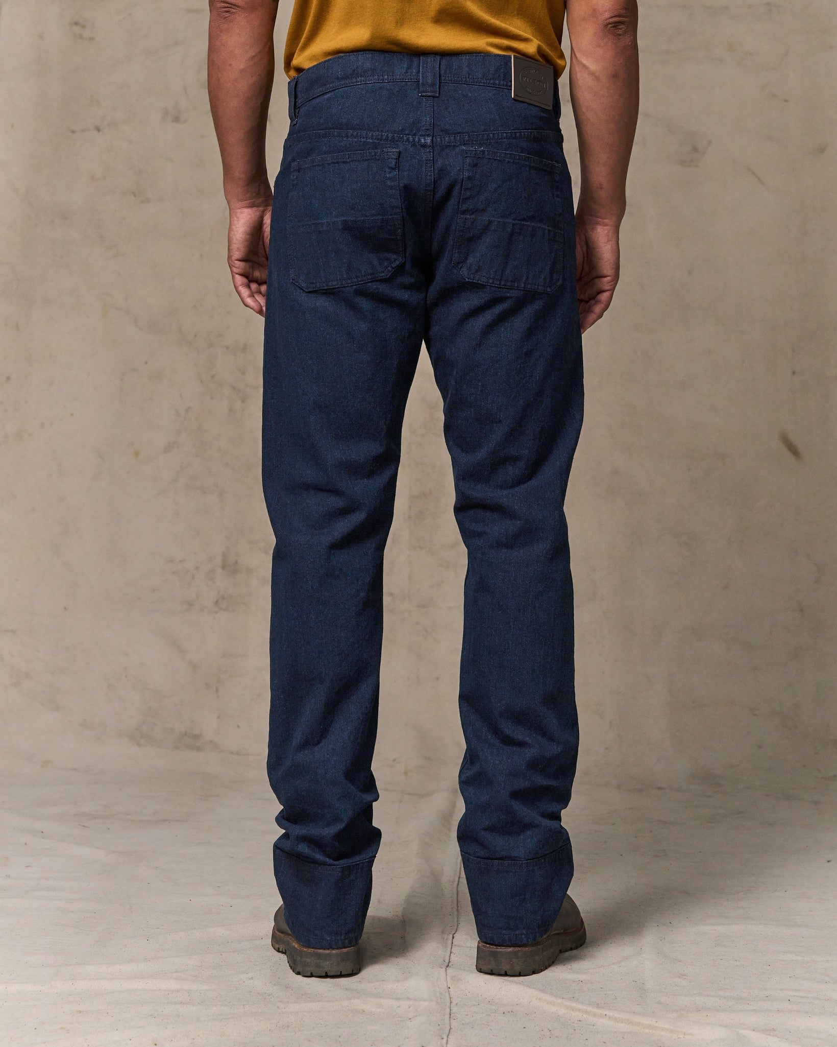 Filson Men Dry Tin Cloth 5-pocket Pants - Indigo