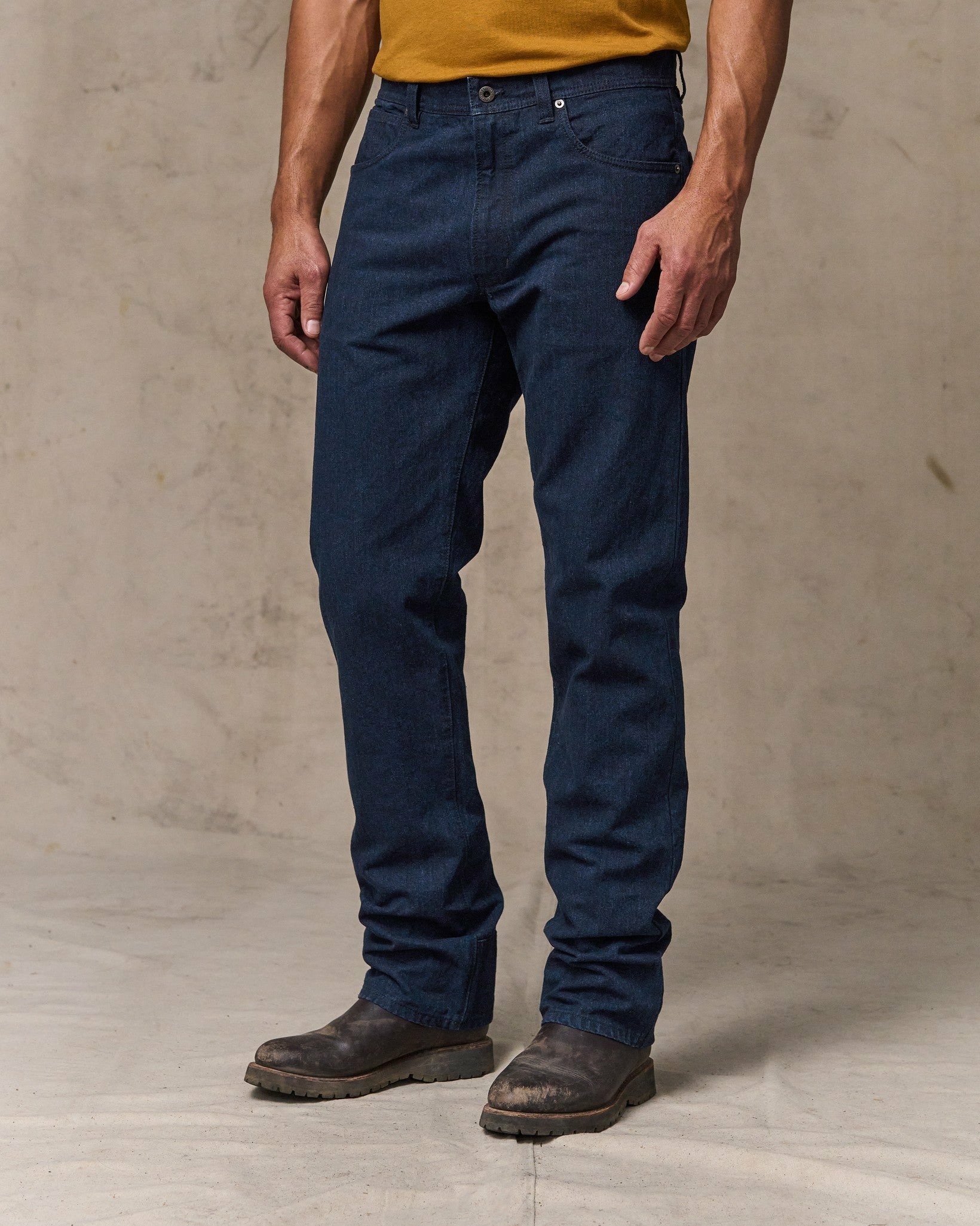 Filson Men Dry Tin Cloth 5-pocket Pants - Indigo