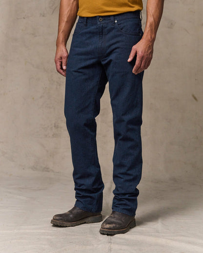 Filson Men Dry Tin Cloth 5-pocket Pants - Indigo