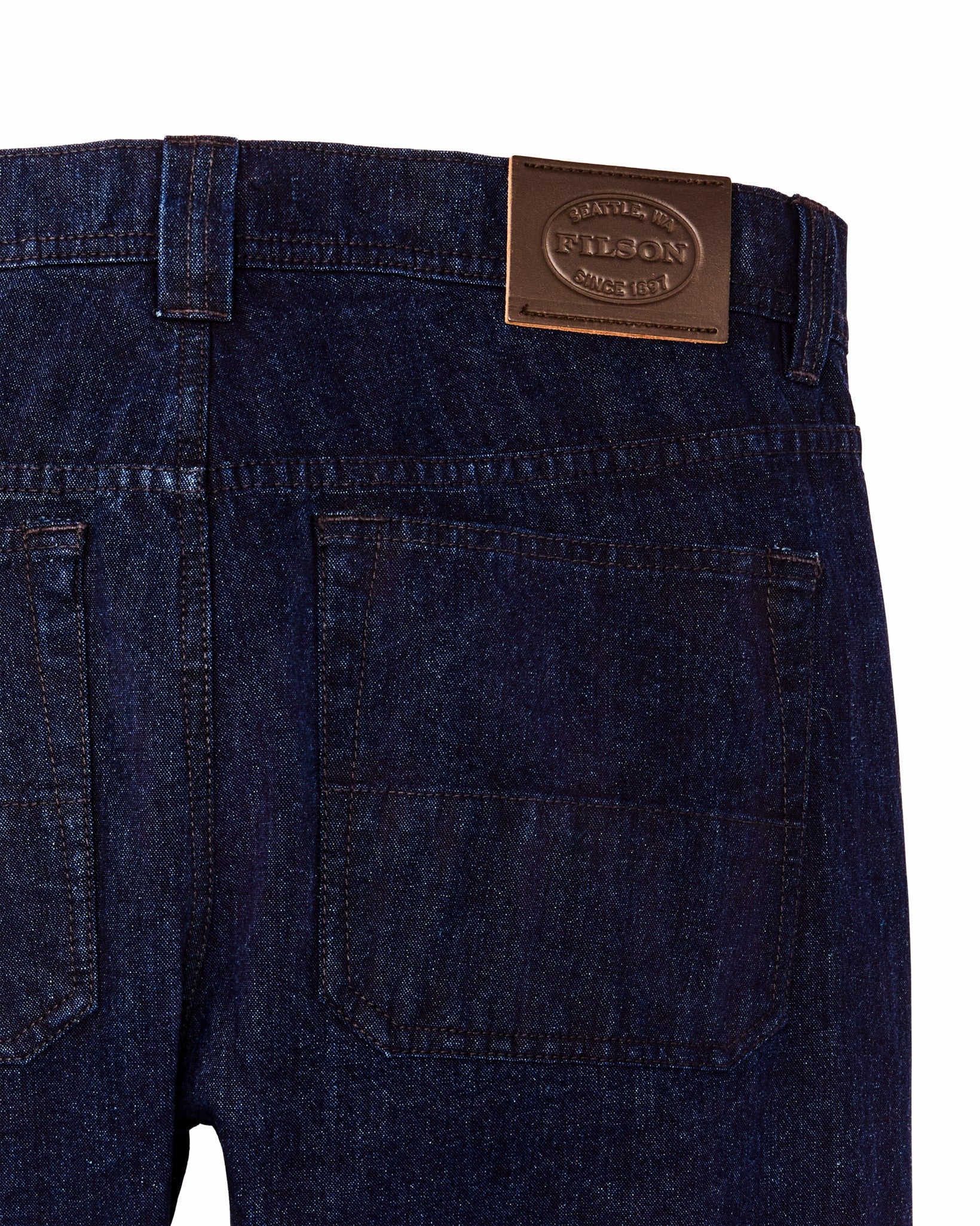 Filson Men Dry Tin Cloth 5-pocket Pants - Indigo