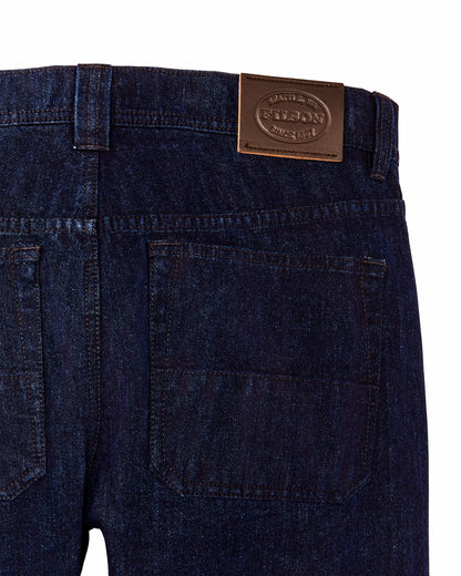 Filson Men Dry Tin Cloth 5-pocket Pants - Indigo