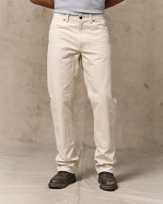 Filson Men Dry Tin Double Front Pants - Natural Seed