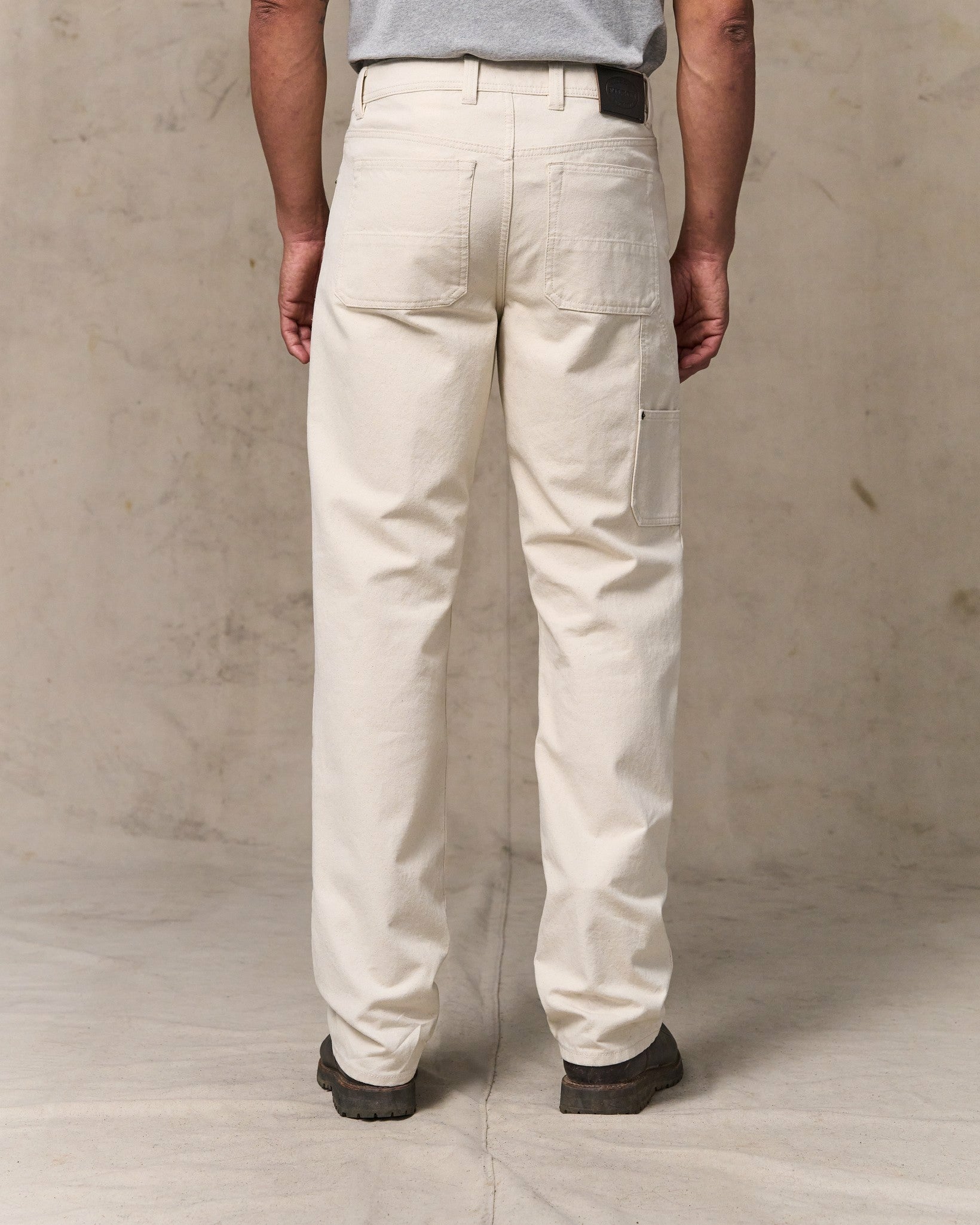 Filson Men Dry Tin Double Front Pants - Natural Seed