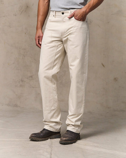 Filson Men Dry Tin Double Front Pants - Natural Seed