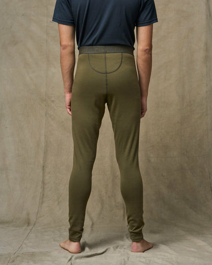 Filson Men 400g Merino Wool Bottoms - Dark Olive