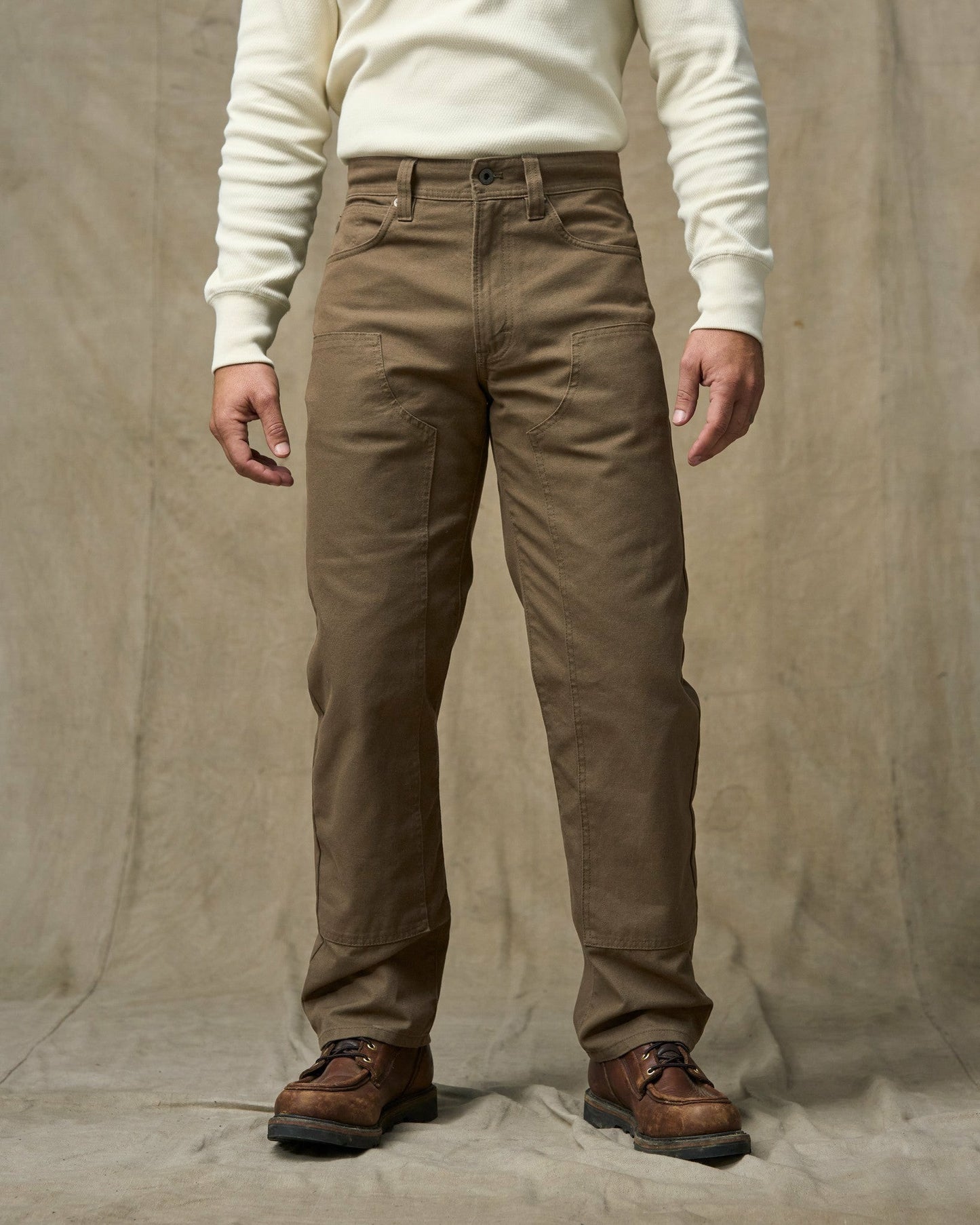 Filson Men Dry Tin Double Front Pants - Marsh Olive