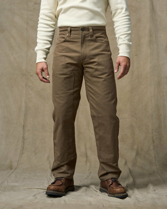 Filson Men Dry Tin Double Front Pants - Marsh Olive