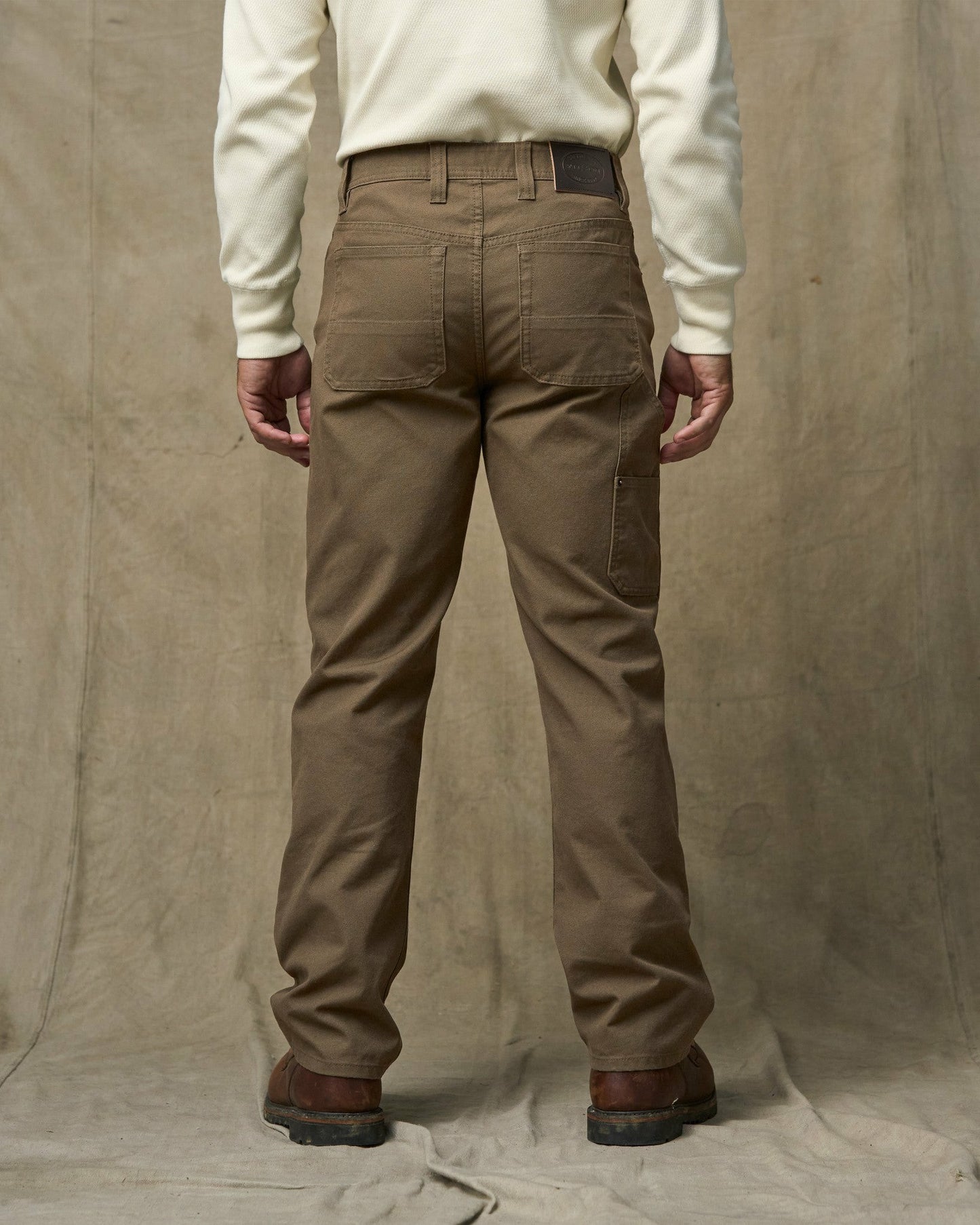 Filson Men Dry Tin Double Front Pants - Marsh Olive