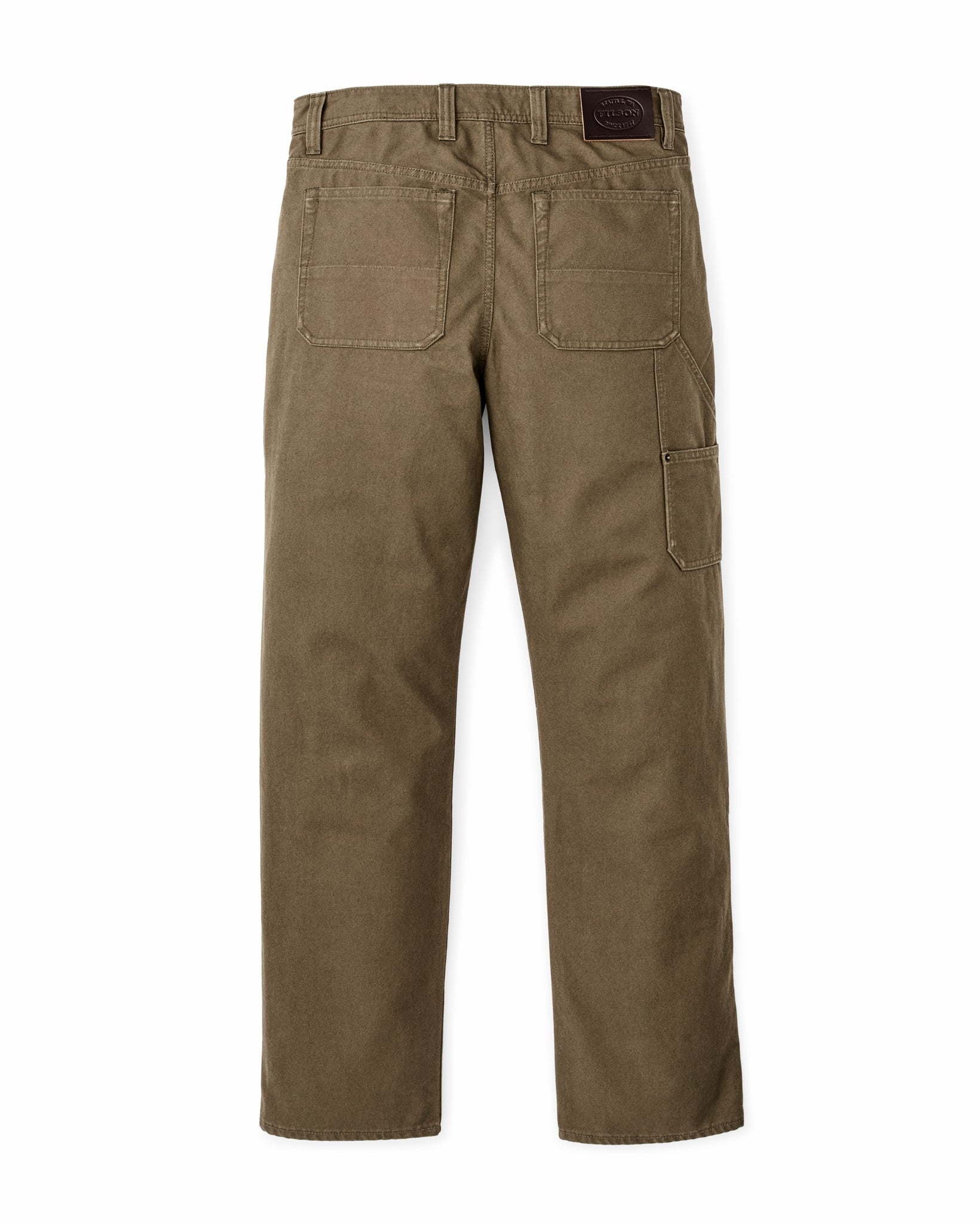 Filson Men Dry Tin Double Front Pants - Marsh Olive