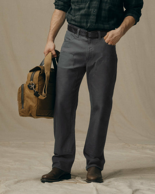 Filson Men Dry Tin Double Front Pants - Raven