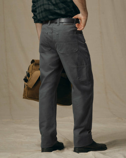Filson Men Dry Tin Double Front Pants - Raven