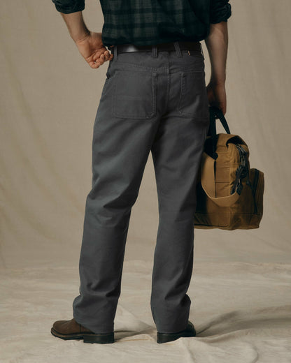 Filson Men Dry Tin Double Front Pants - Raven