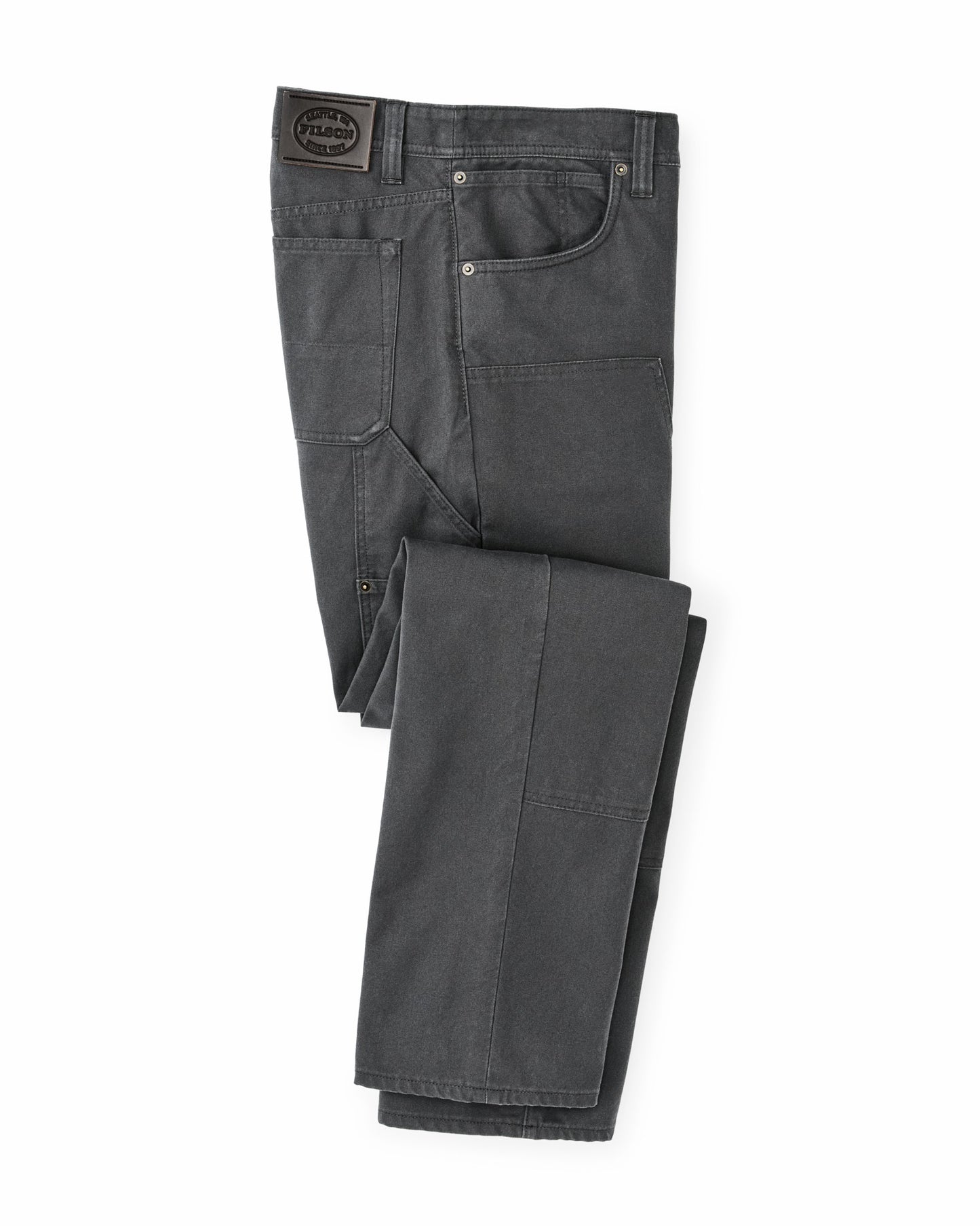 Filson Men Dry Tin Double Front Pants - Raven
