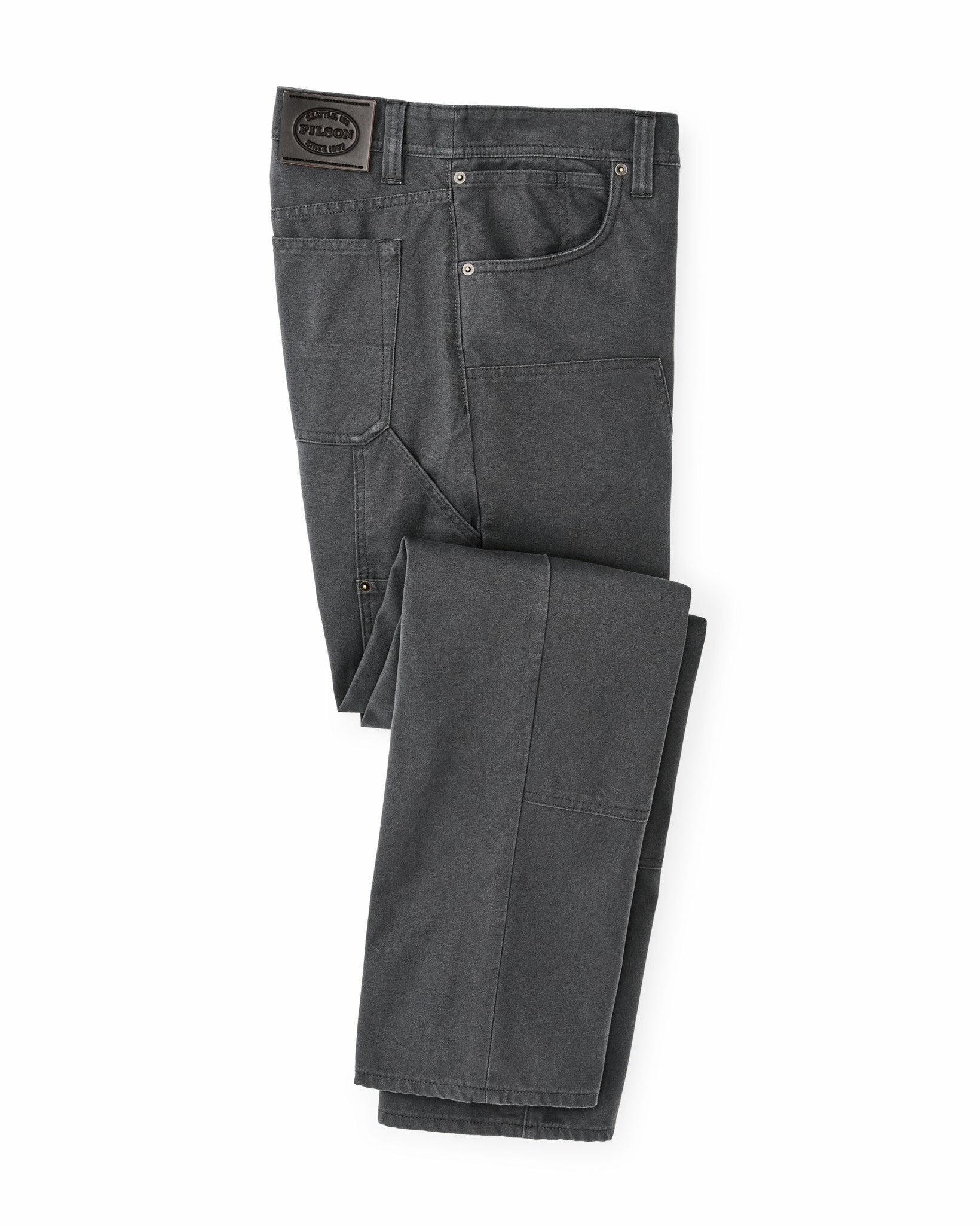 Filson Men Dry Tin Double Front Pants - Raven