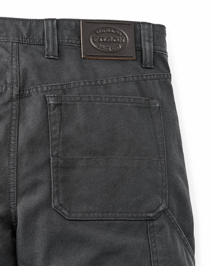 Filson Men Dry Tin Double Front Pants - Raven