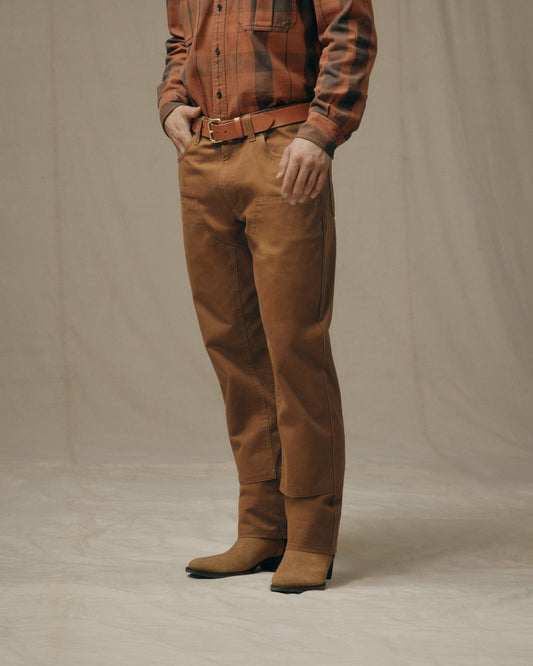 Filson Men Dry Tin Double Front Pants - Whiskey