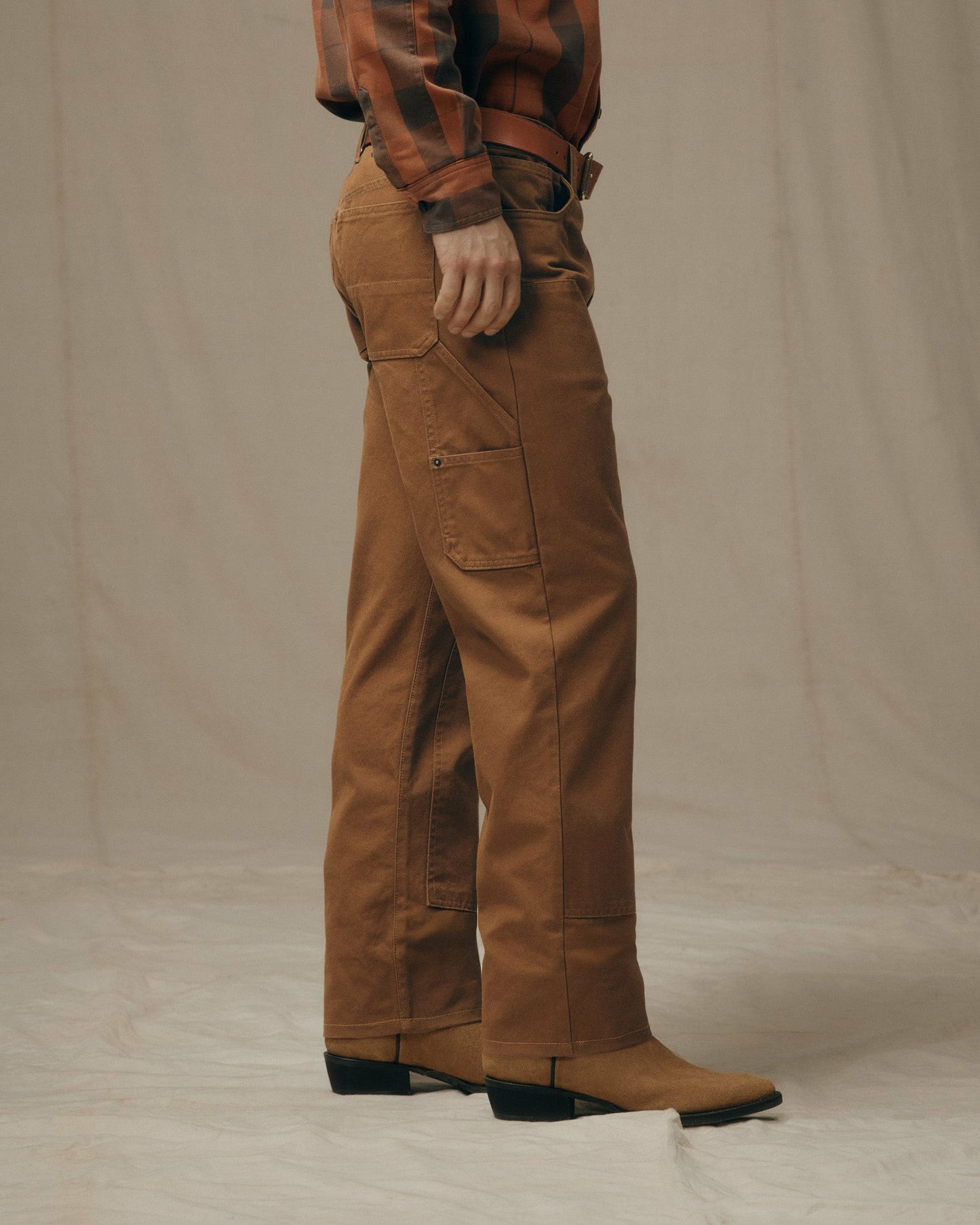 Filson Men Dry Tin Double Front Pants - Whiskey