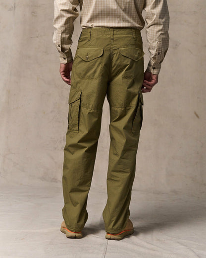 Filson Men Tropical Poplin Cargo Pants - Military Olive