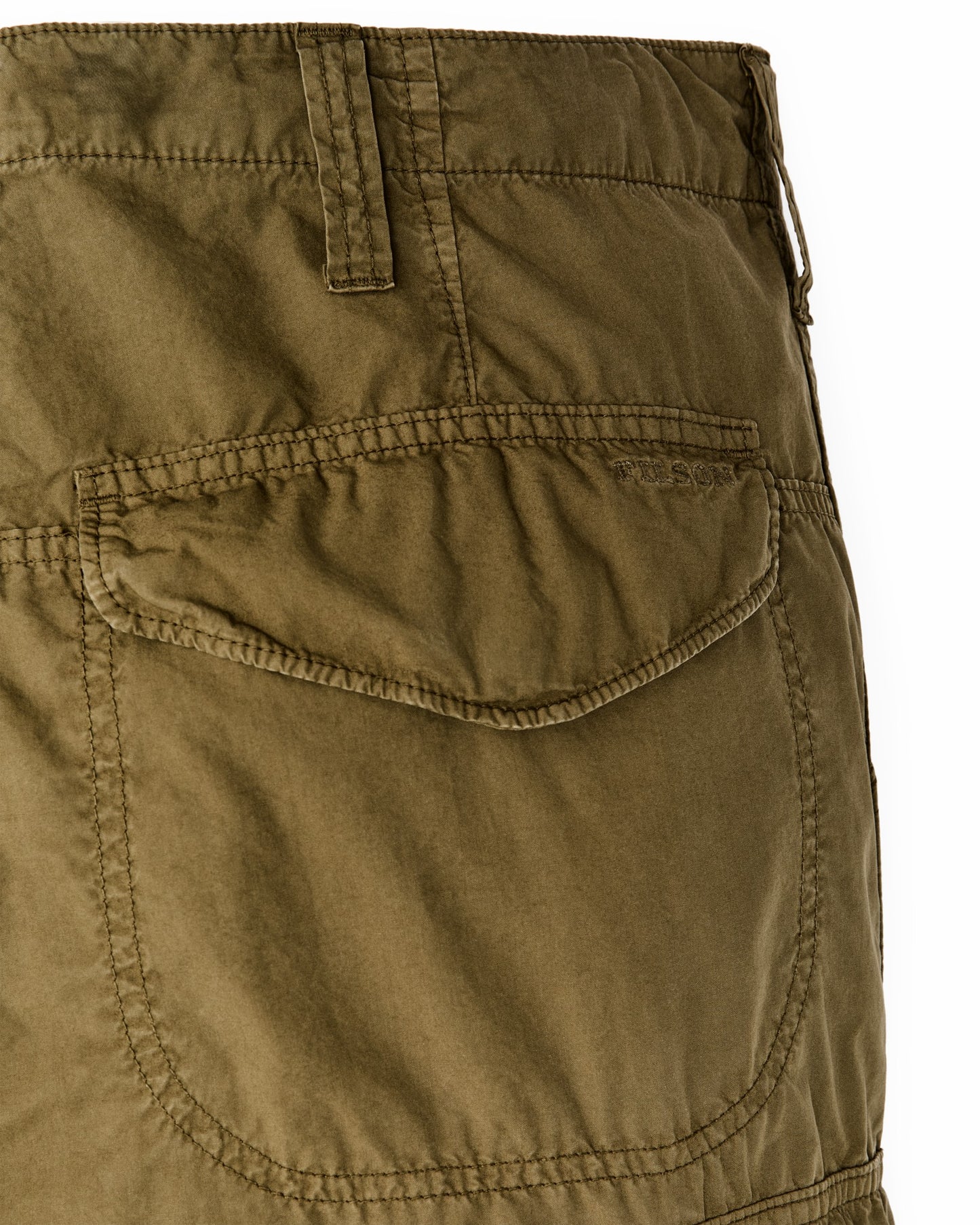 Filson Men Tropical Poplin Cargo Pants - Military Olive