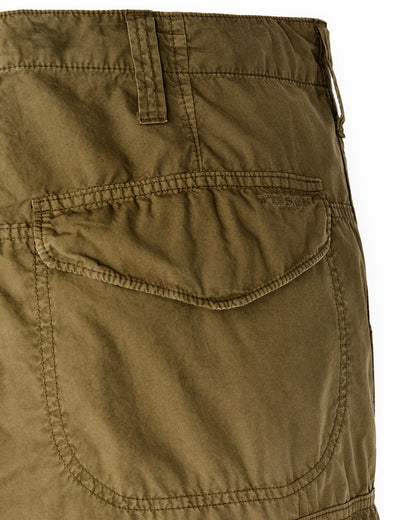 Filson Men Tropical Poplin Cargo Pants - Military Olive
