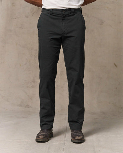 Filson Men Granite Mountain Flat Front Pants - Washed Faded Black