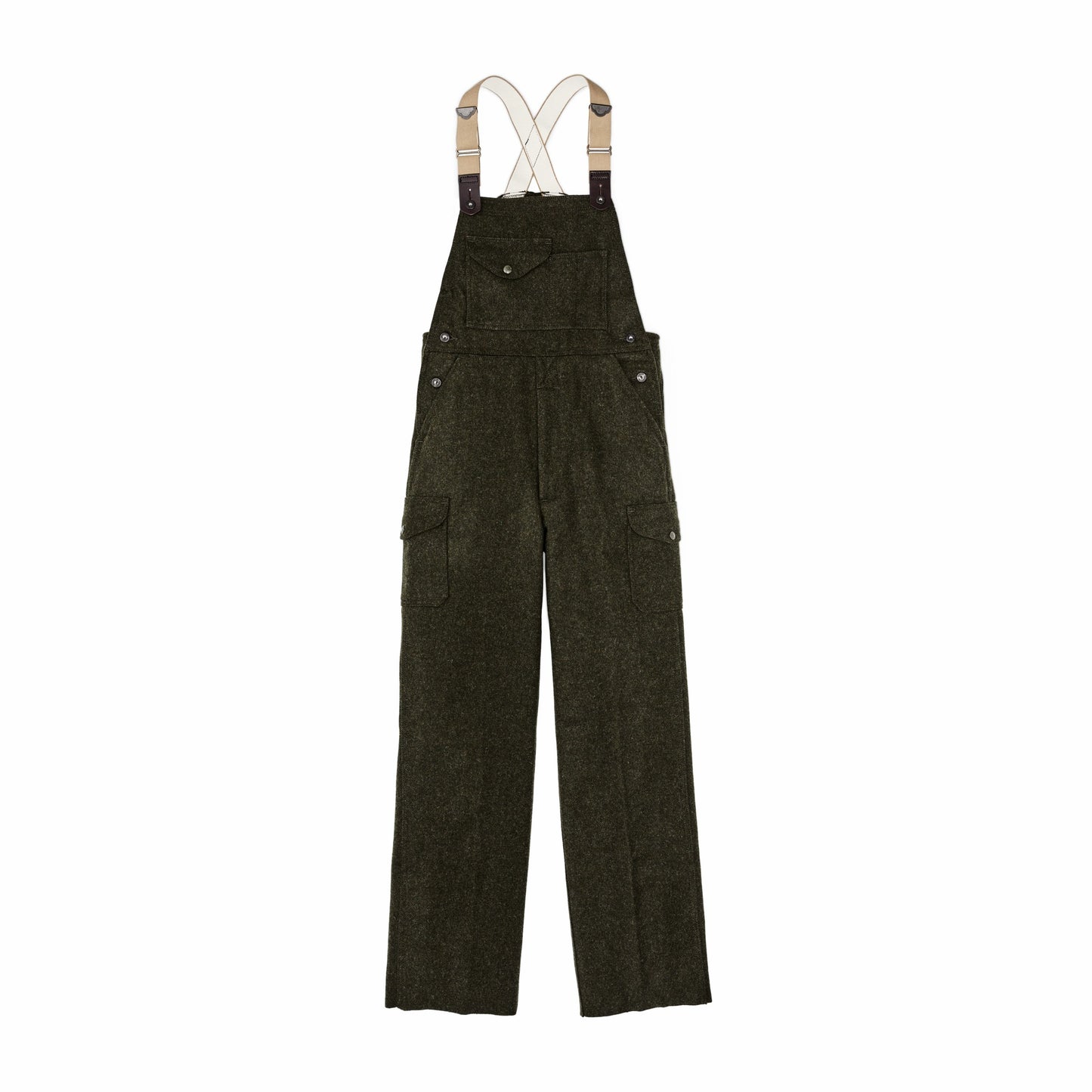 Filson Men Mackinaw Wool Bibs