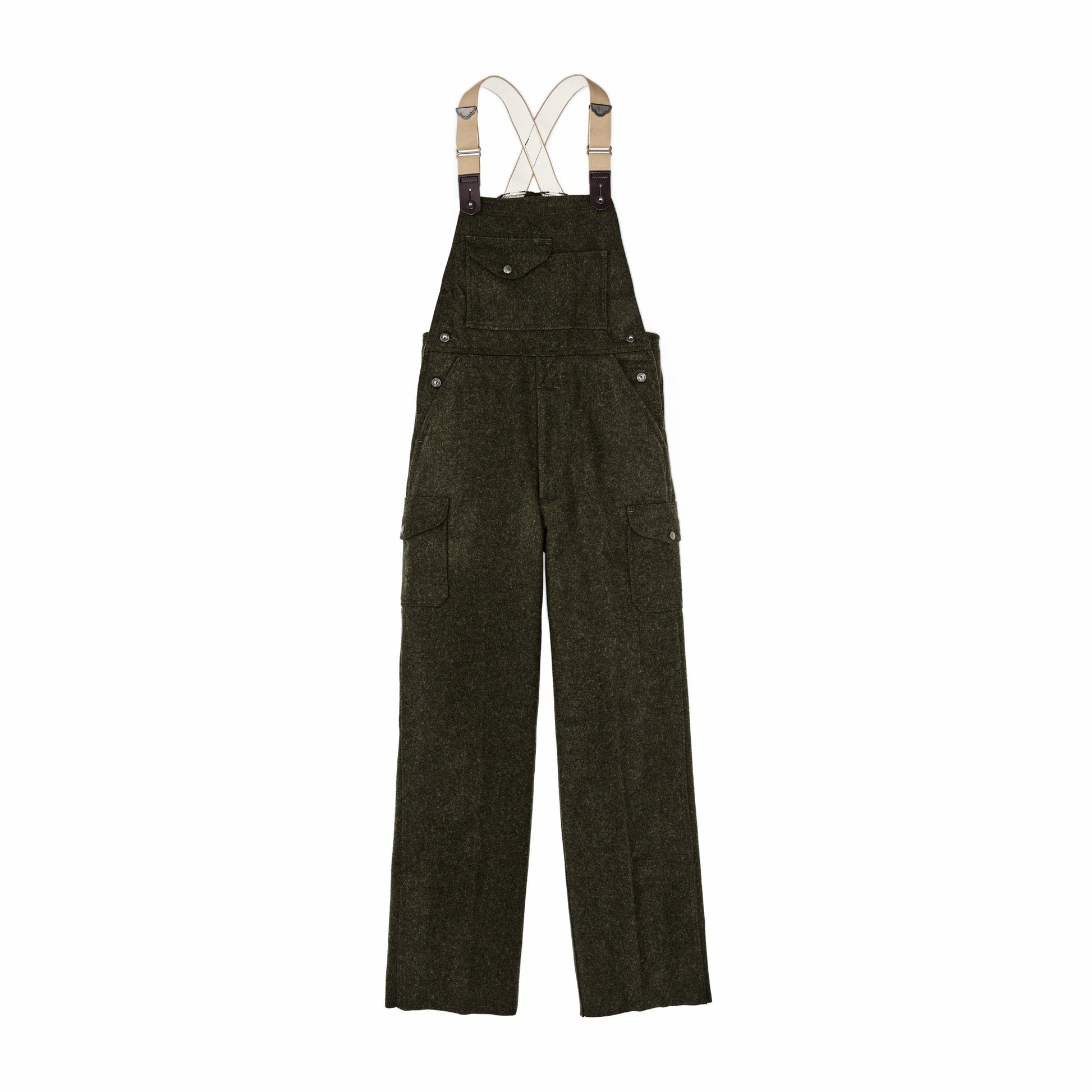 Filson Men Mackinaw Wool Bibs
