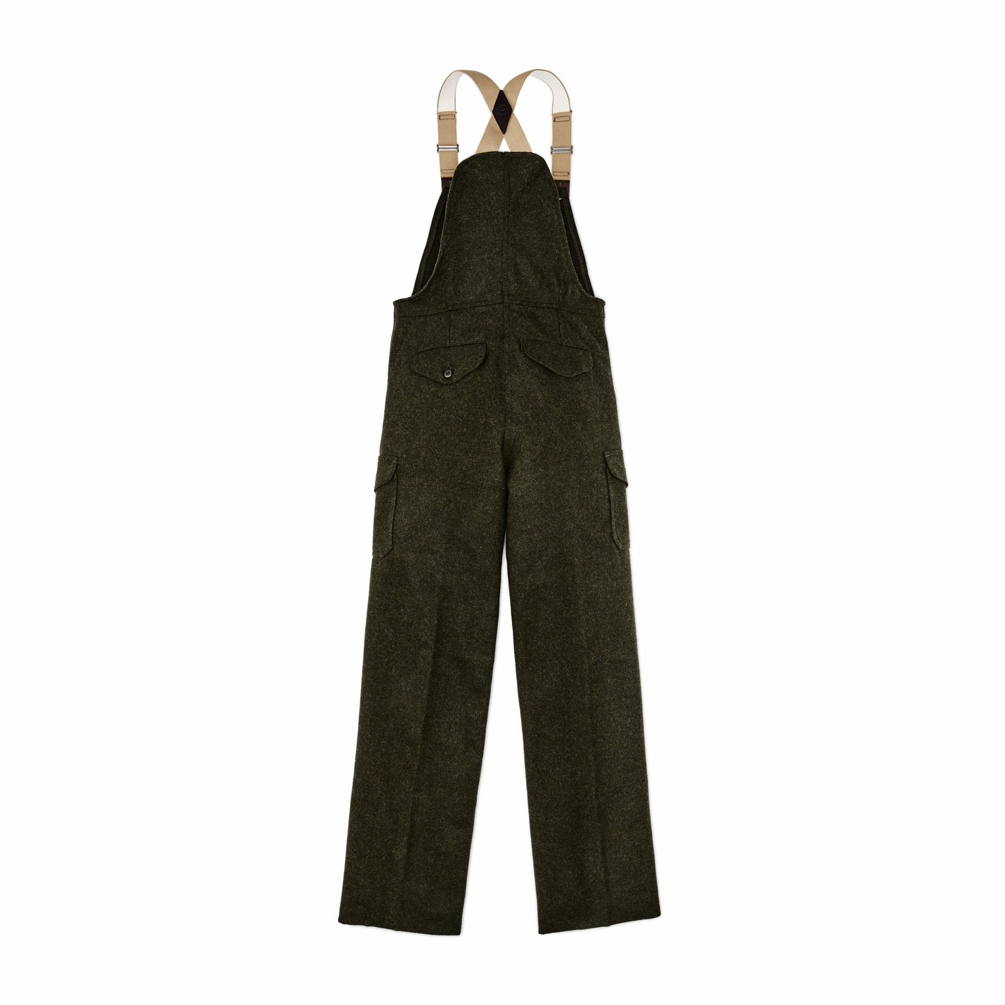 Filson Men Mackinaw Wool Bibs