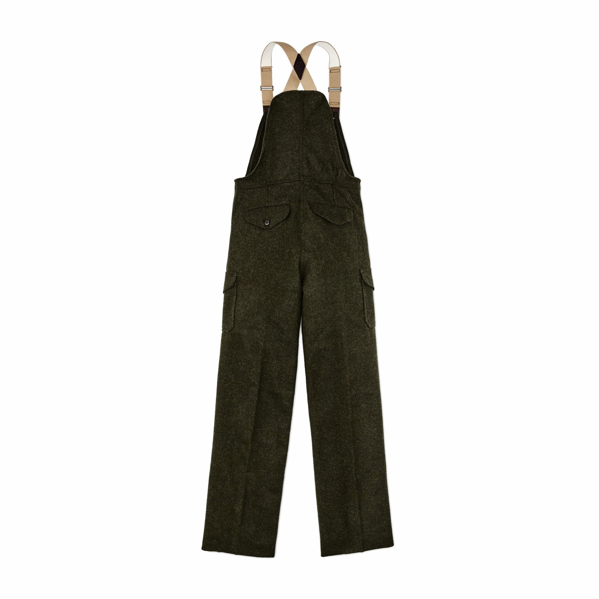 Filson Men Mackinaw Wool Bibs