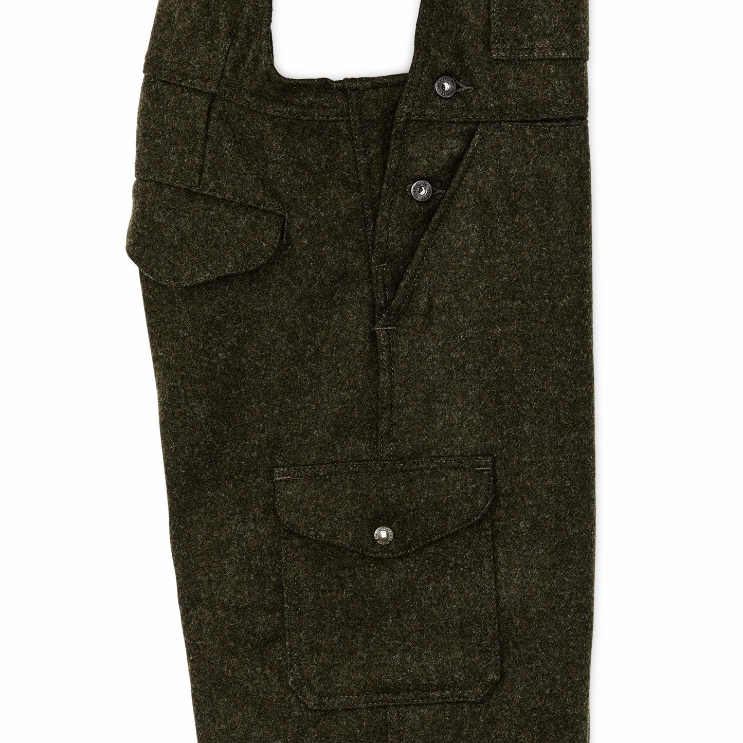 Filson Men Mackinaw Wool Bibs