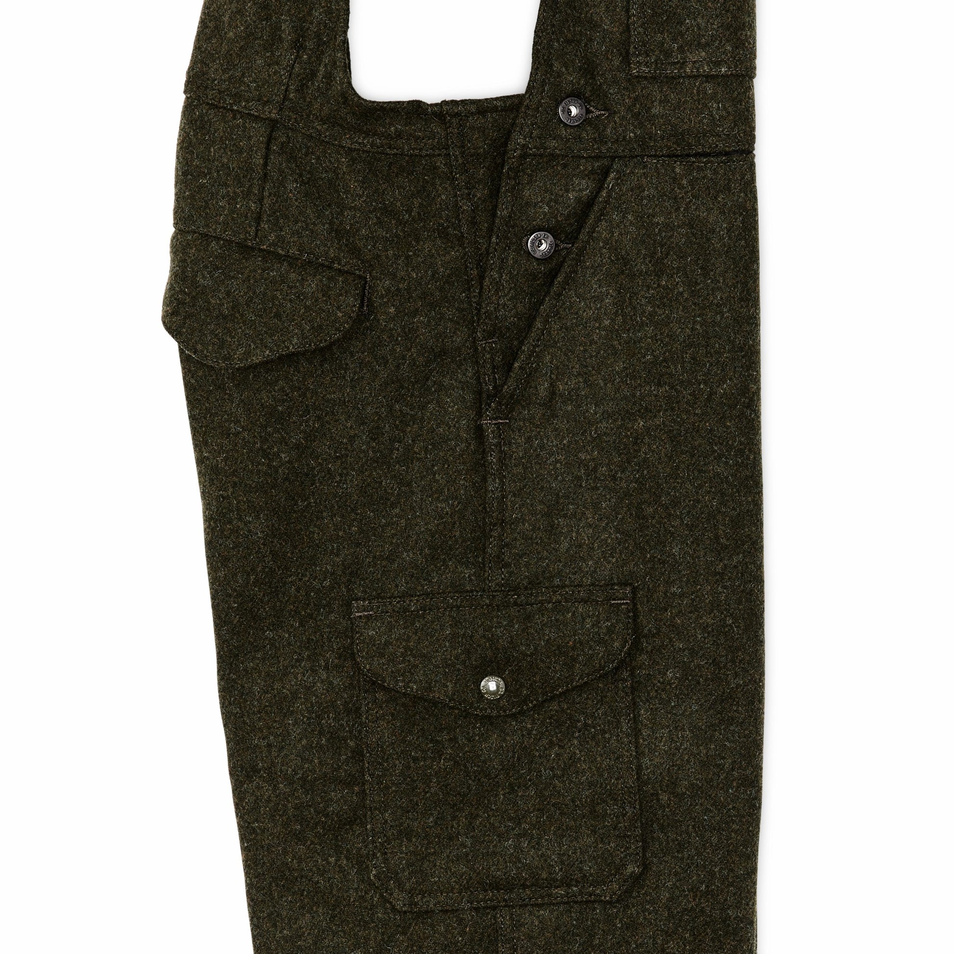 Filson Men Mackinaw Wool Bibs