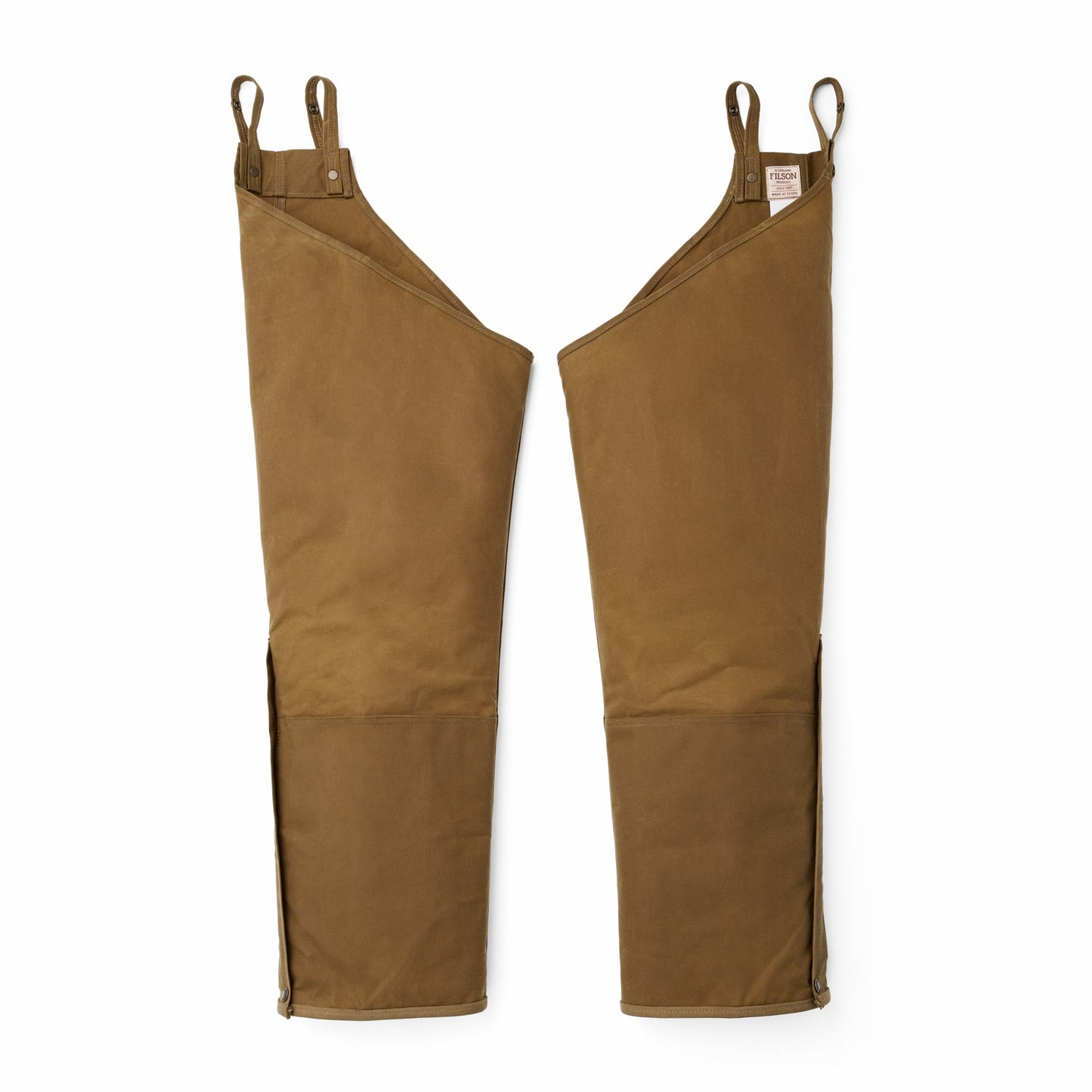 Filson Men Double Tin Cloth Chaps with Zipper