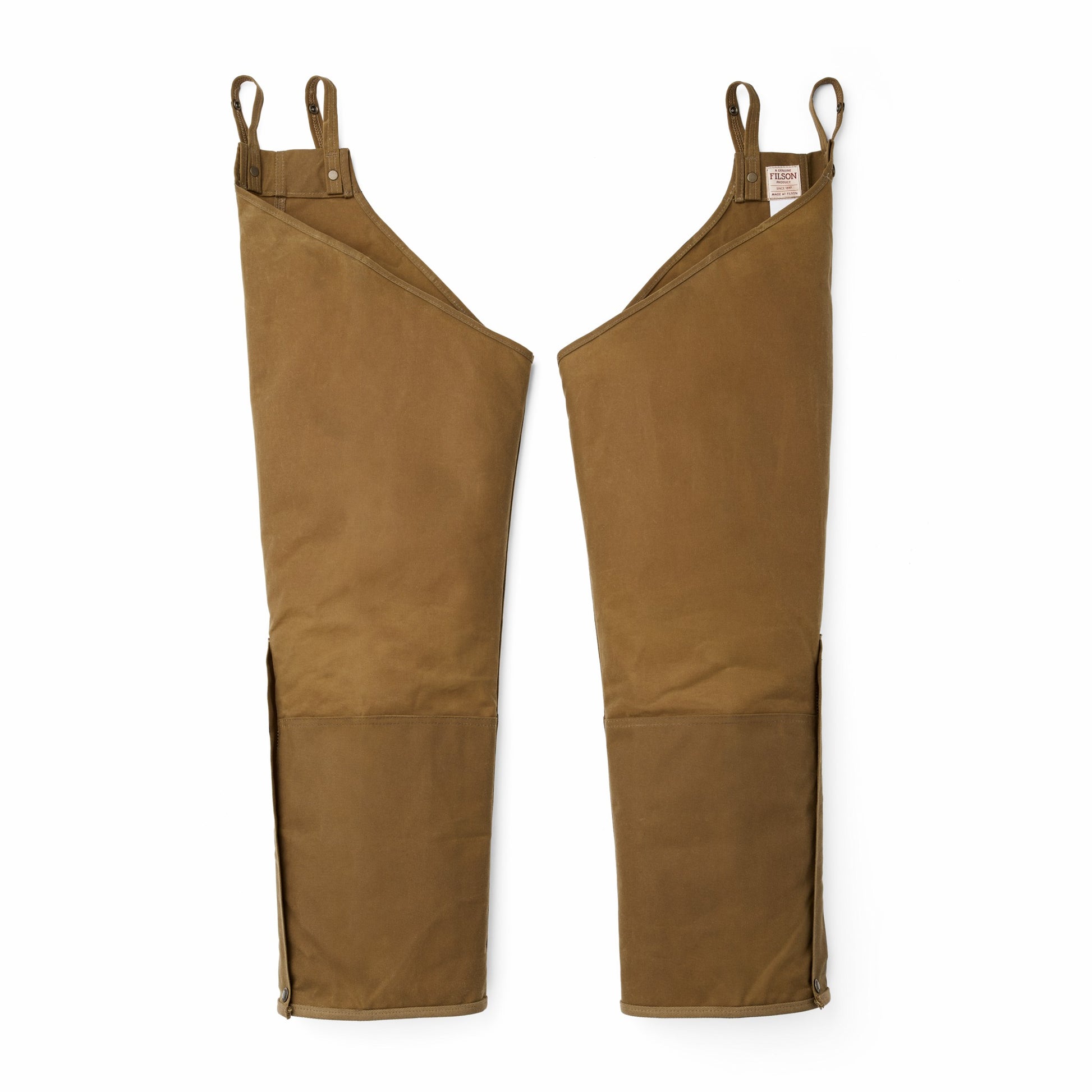 Filson Men Double Tin Cloth Chaps with Zipper