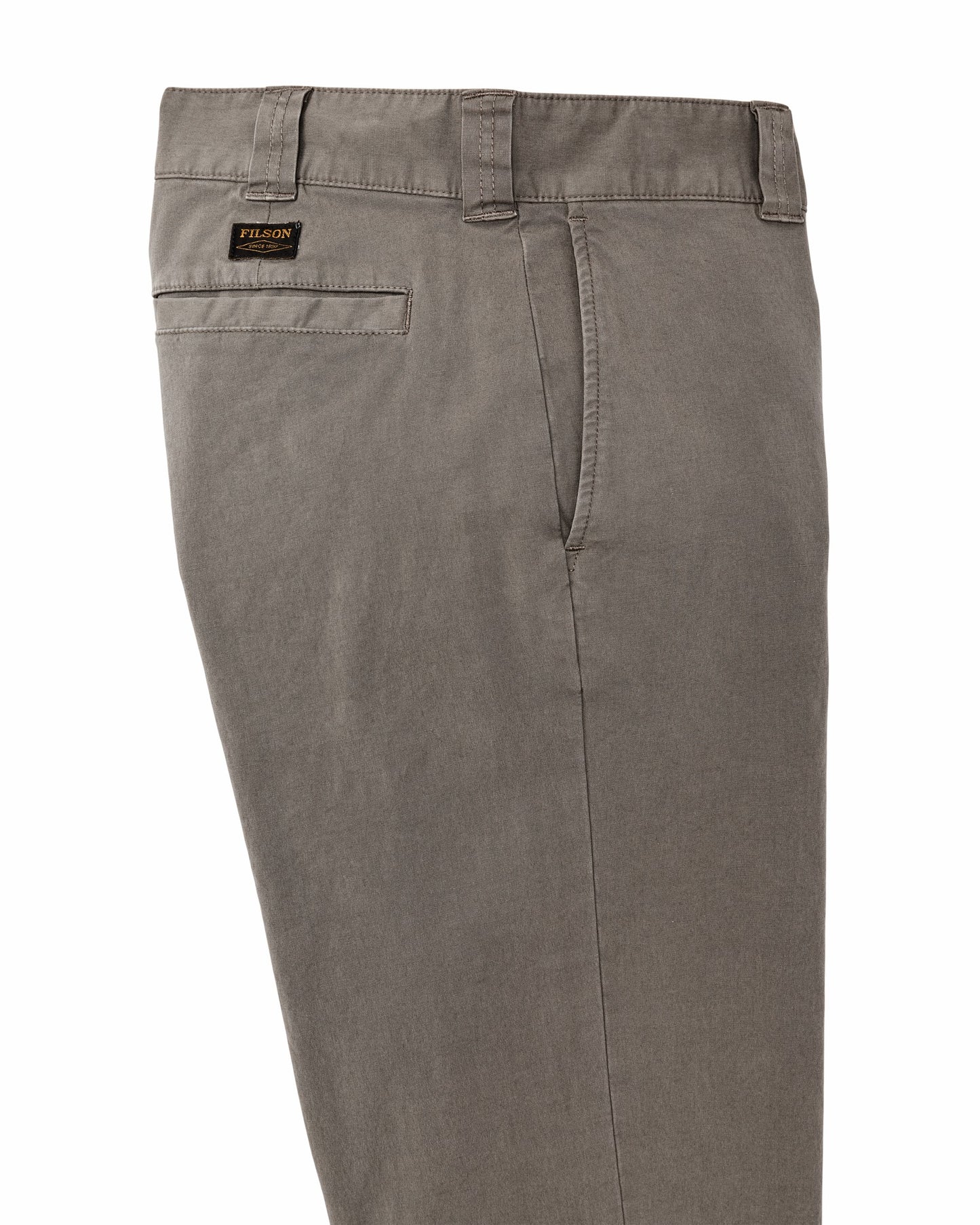 Filson Men Granite Mountain Flat Front Pants - Hawk Brown