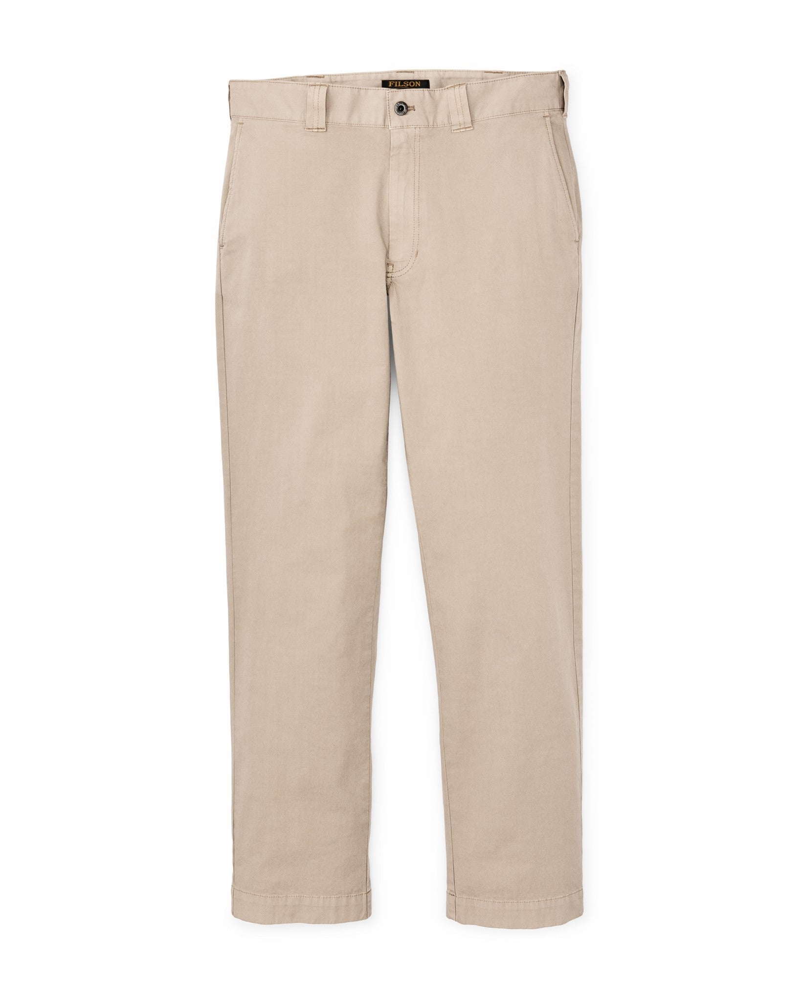 Filson Men Granite Mountain Flat Front Pants - Buck Tan