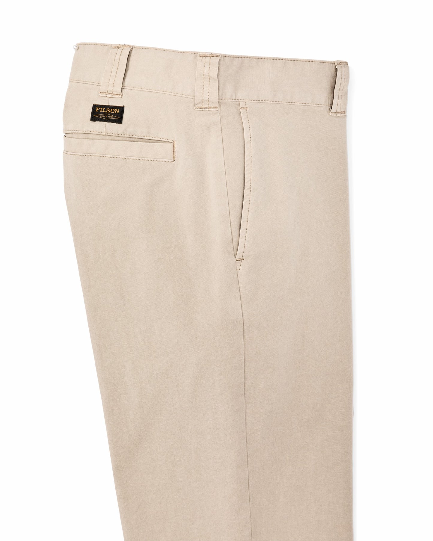 Filson Men Granite Mountain Flat Front Pants - Buck Tan