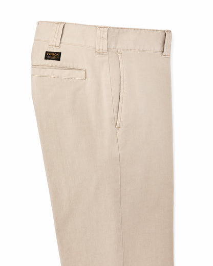 Filson Men Granite Mountain Flat Front Pants - Buck Tan