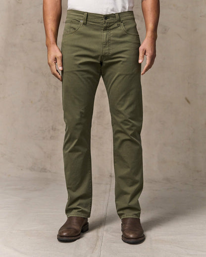 Filson Men Granite Mountain 5-pocket Pants - Burnt Olive