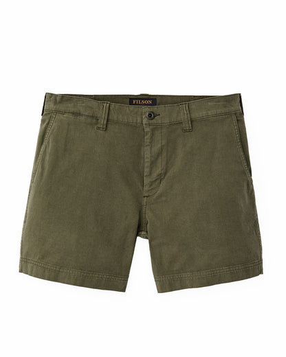 Filson Men Granite Mountain 6" Shorts - Burnt Olive
