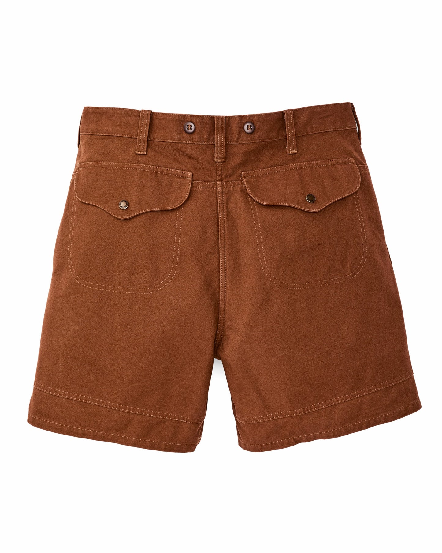 Filson Men Dry Tin Cloth Shorts - Whiskey