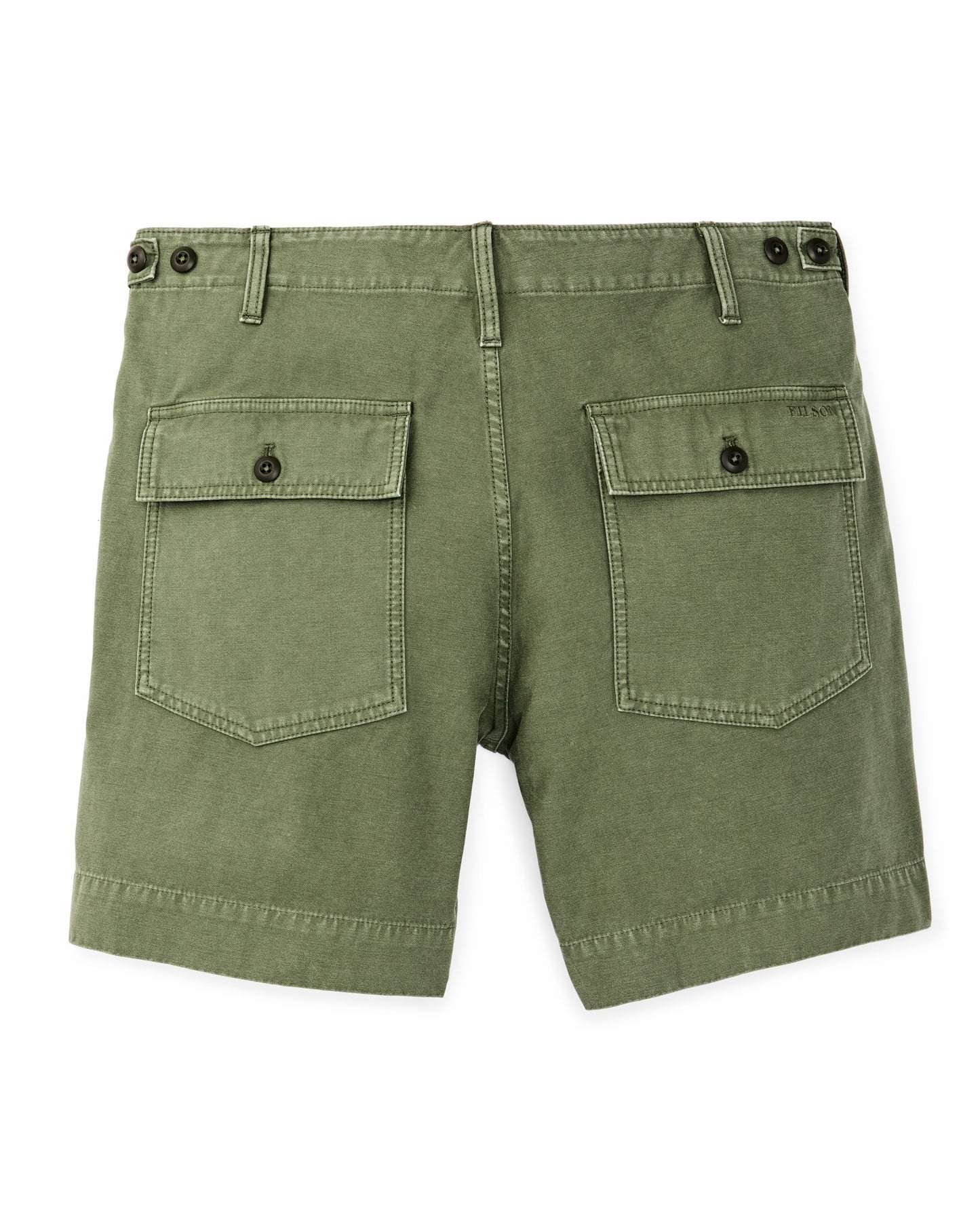 Filson Men Field Supply Shorts - Washed Fatigue Green