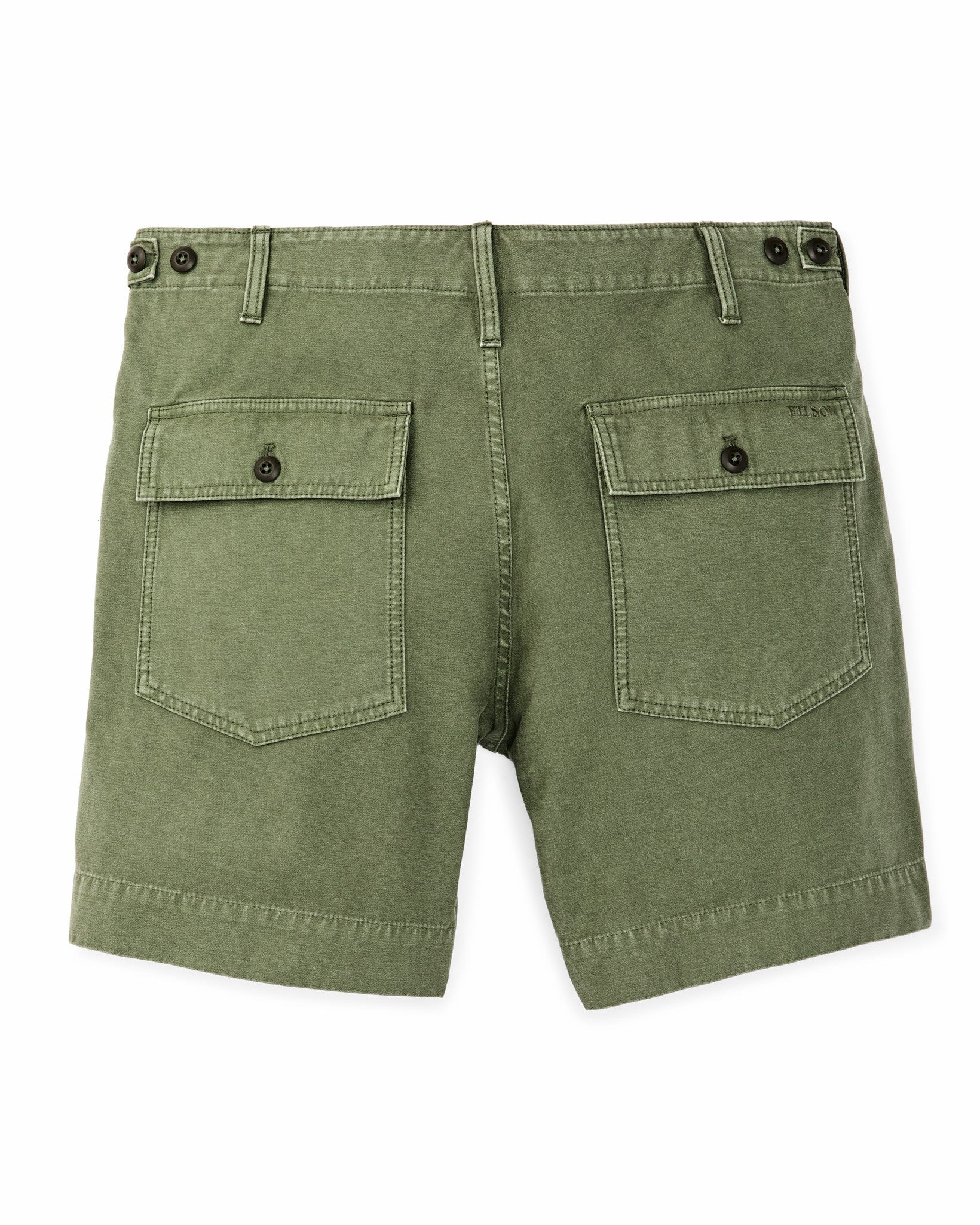 Filson Men Field Supply Shorts - Washed Fatigue Green