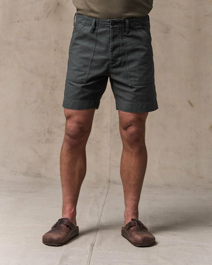 Filson Men Field Supply Shorts - Washed Faded Black