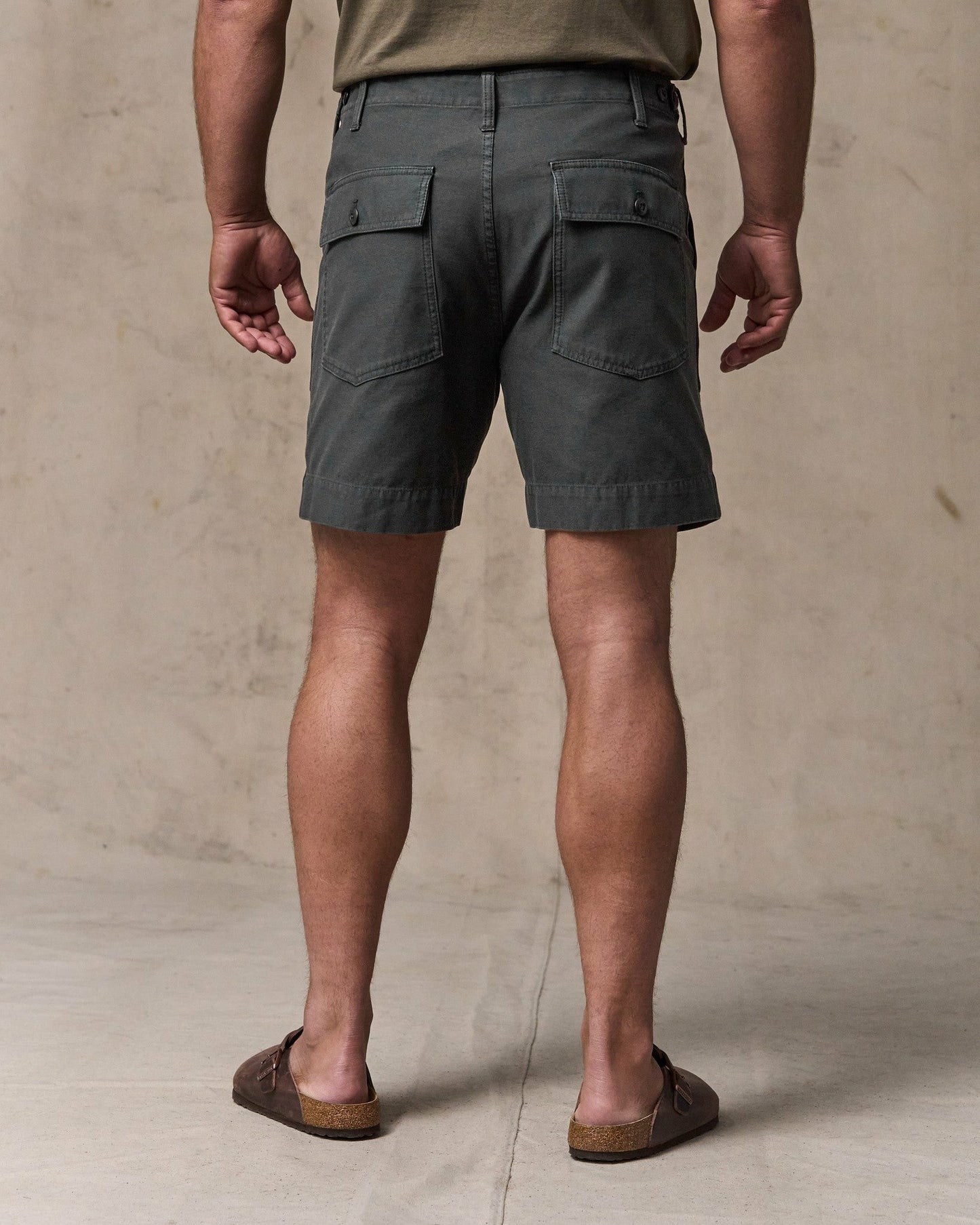 Filson Men Field Supply Shorts - Washed Faded Black